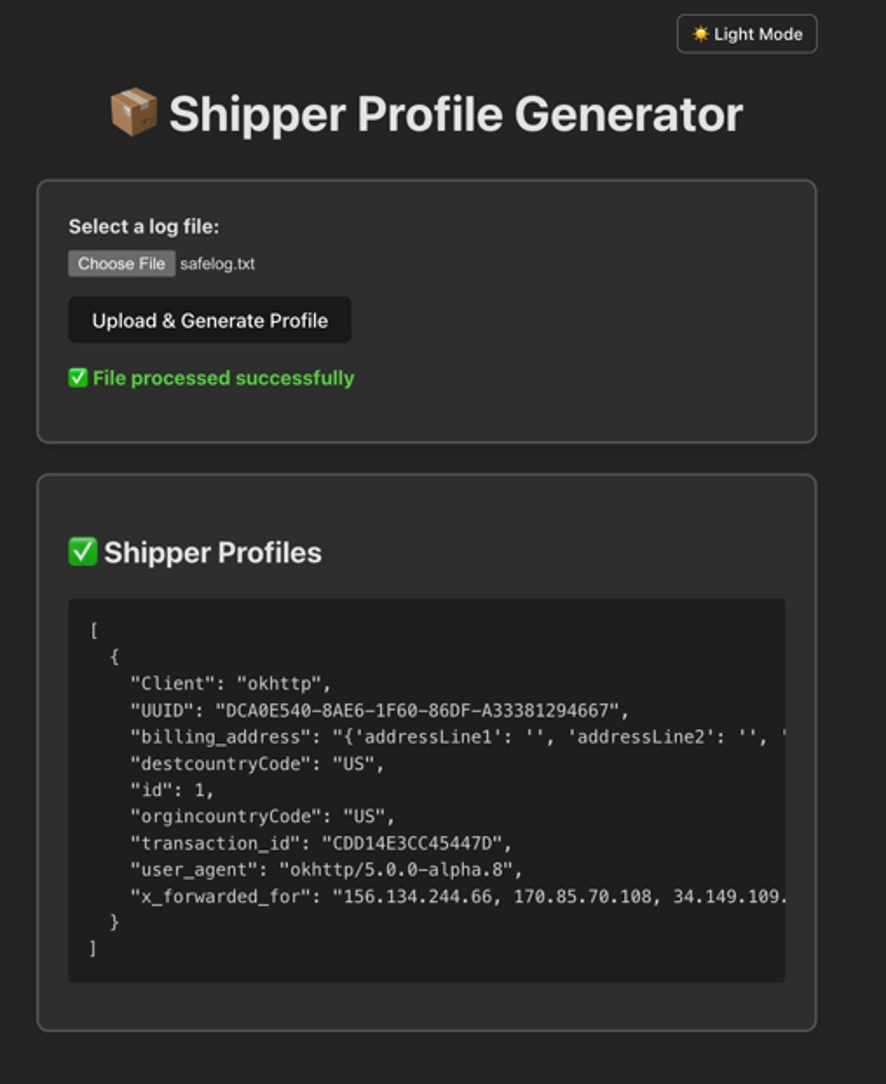 Fraud Recognizer screenshot 1