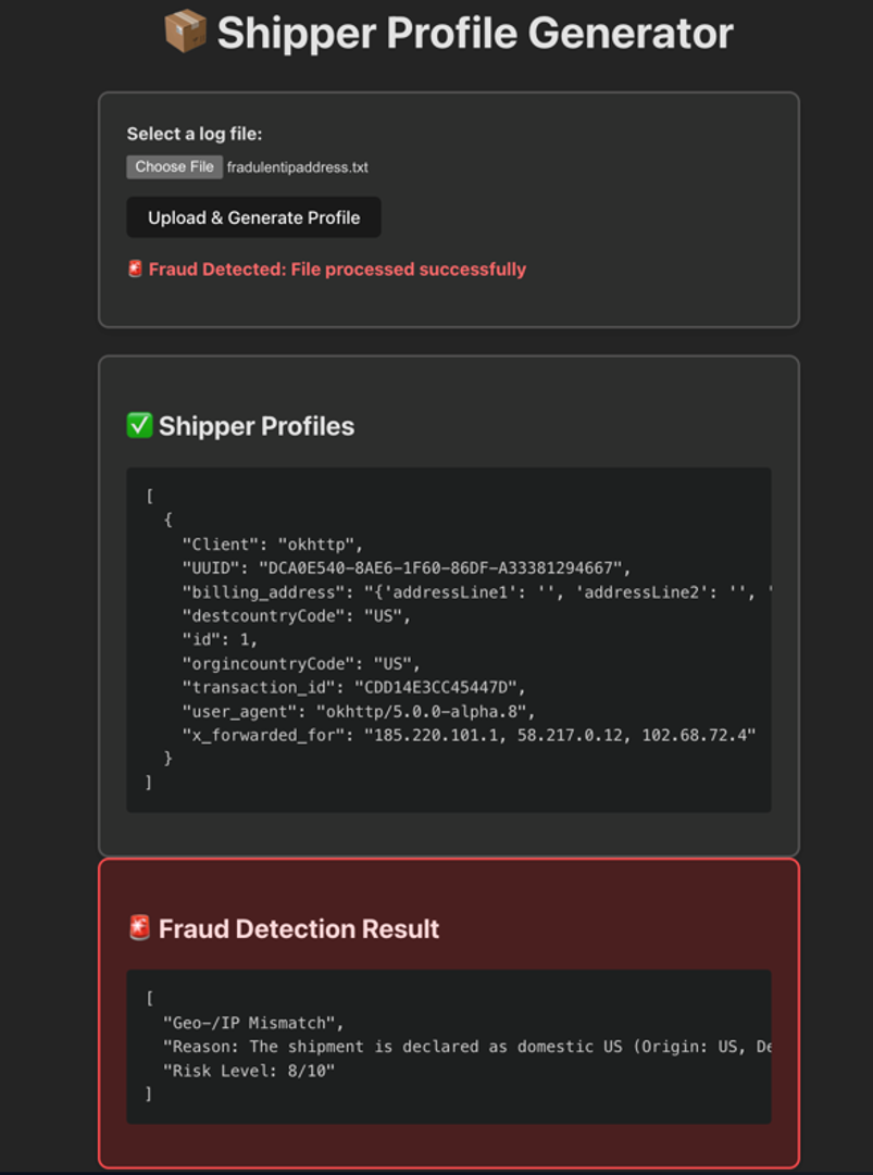 Fraud Recognizer screenshot 2
